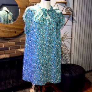 TheKorner Boutique Floral Shirt Dress!🧡🍍🍍🍍